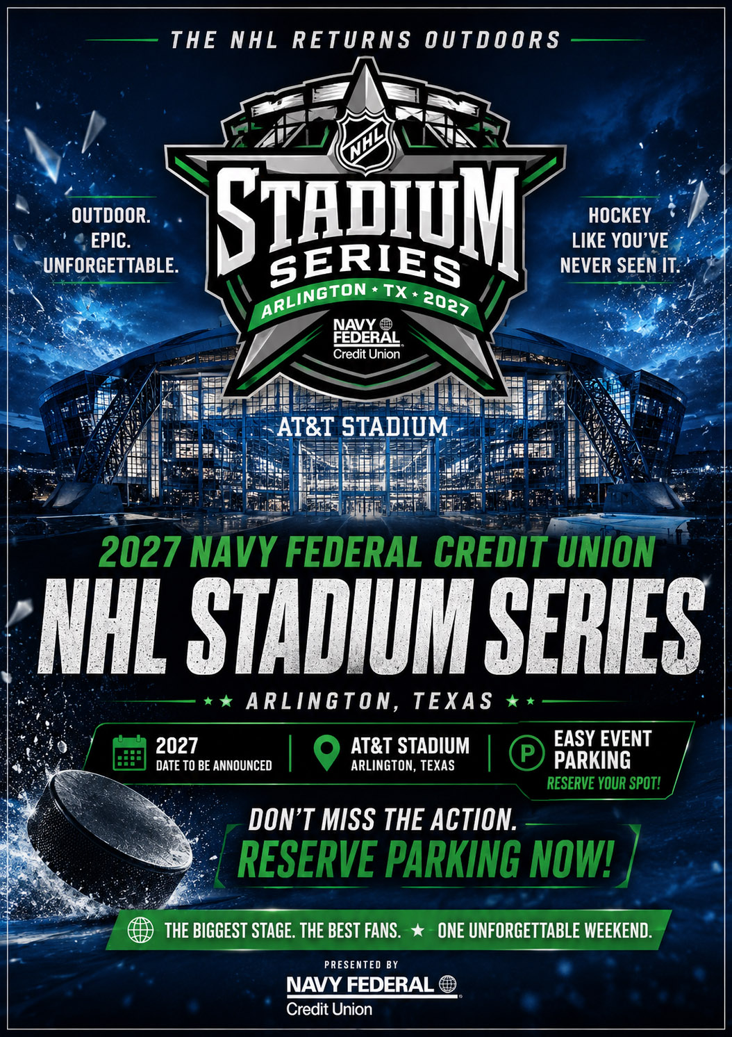 2027 Navy Federal Credit Union NHL Stadium Series